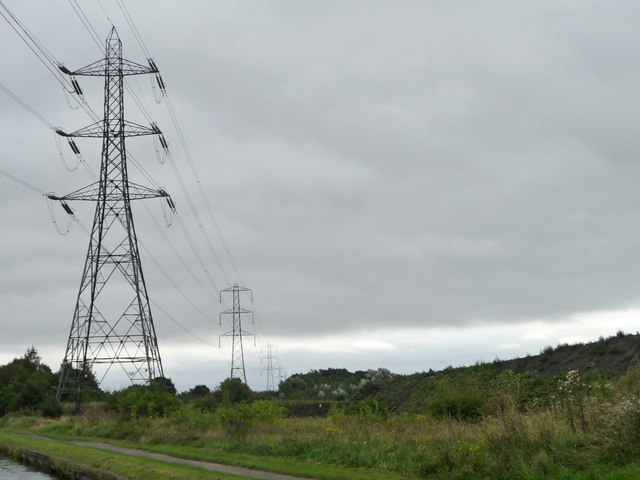 Pylons in the Tame Valley