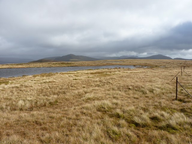 Eastwards across the ridge
