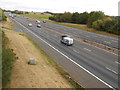 SP3851 : M40 Motorway, Burton Dassett by Nigel Mykura