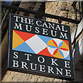 The Canal Museum sign