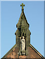 Catholic Church of St John (detail) in Kidsgrove, Staffordshire