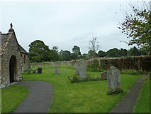ST6008 : St Peter, Chetnole: churchyard (e) by Basher Eyre