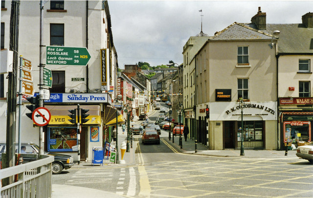 Downtown New Ross, 1993