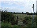 Footpath heading east, Westby