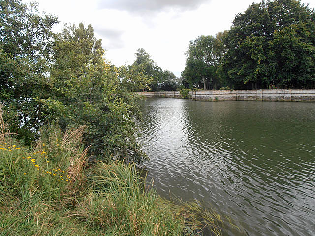 The river bank at Rush Court