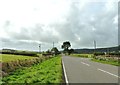 Approaching a crossroads on the A711