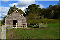 Stable and paddock at Holly Hatch