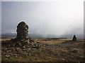 SD8671 : Cairns by the Pennine Way, Fountains Fell by Karl and Ali