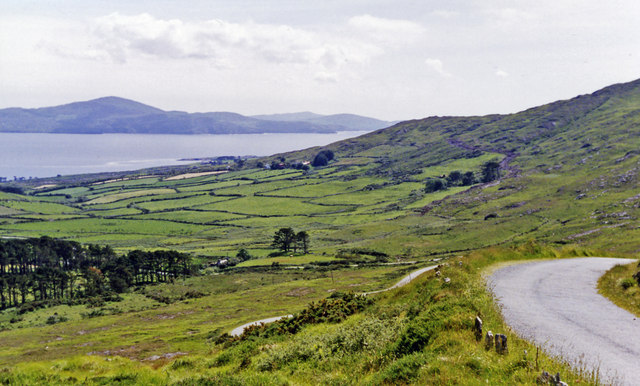 SW from Goat's Pass across Dunmanus Bay © Ben Brooksbank :: Geograph ...