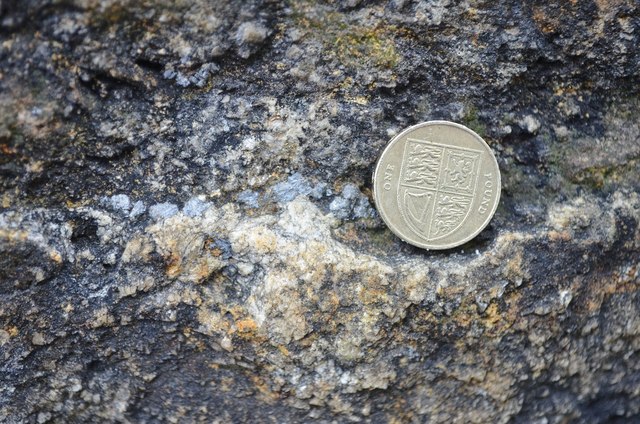 Galena (lead ore) © Ashley Dace cc-by-sa/2.0 :: Geograph Britain and 