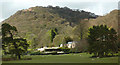 Pasture and woodland north-west of Beulah, Powys