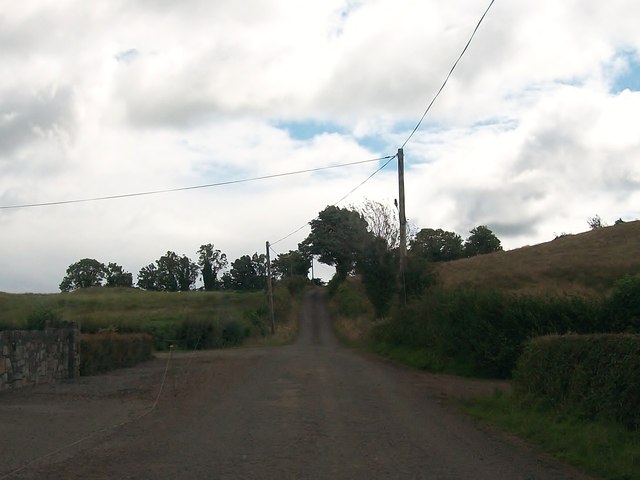 Minor road junction in Drumaveil South