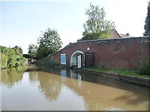 SO8555 : Entrance to Lowesmoor Wharf [Worcester Marina] by Christine Johnstone