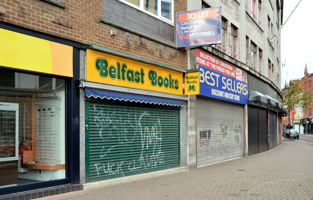 "To let" shop, Belfast (21)