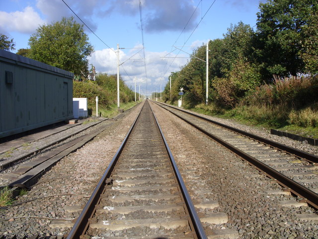 Straight rail track from the Level... © John Harrison :: Geograph ...