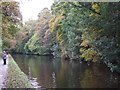 Changing colours on the Huddersfield Narrow Canal