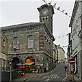 Looking up Pike Street, Liskeard