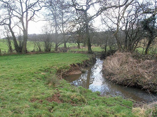 Meandering brook © Row17 cc-by-sa/2.0 :: Geograph Britain and Ireland