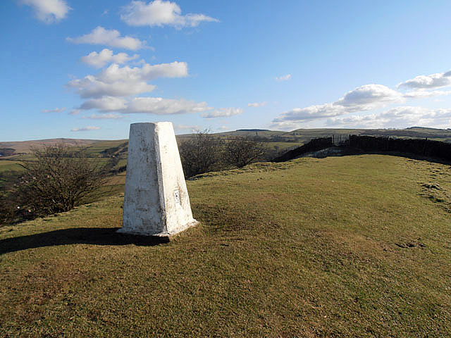 Trig Point above Marksend Quarries