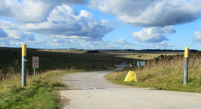 2012 : Entrance to the military range