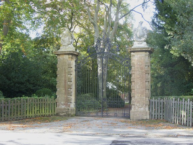 Gates to Ramsdell Hall