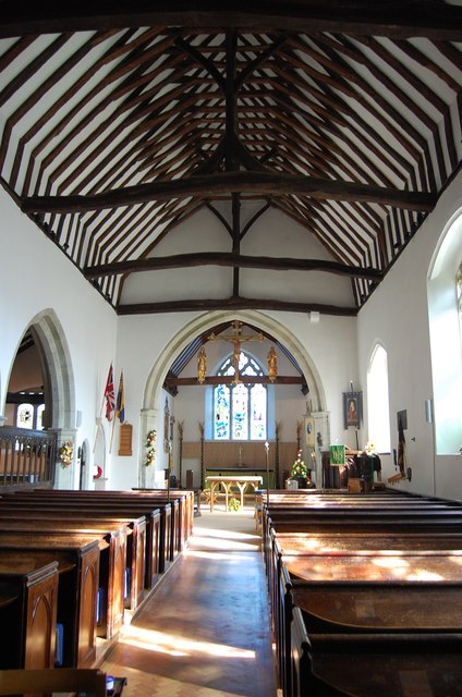 Interior, St Mary's church, Willingdon © Julian P Guffogg cc-by-sa/2.0 ...