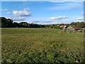 View across fields, Awbridge