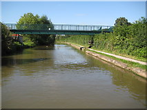 SP2866 : Grand Union Canal: Bridge Number 49A: Woodloes Park Footbridge by Nigel Cox