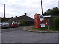 TM4084 : Silver Ley, Telephone Box & Silver Ley Postbox by Geographer