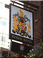 TQ2879 : Kings Arms sign by Oast House Archive
