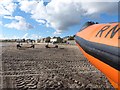 NZ3188 : Lifeboat on the beach by David Clark