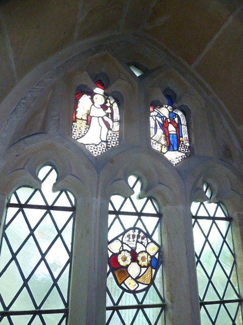 St Mary, Melbury Bubb: stained glass window (4)