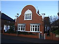 Strange gabled house on St James