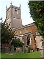 The Parish Church of St George, Cam viewed from the SE