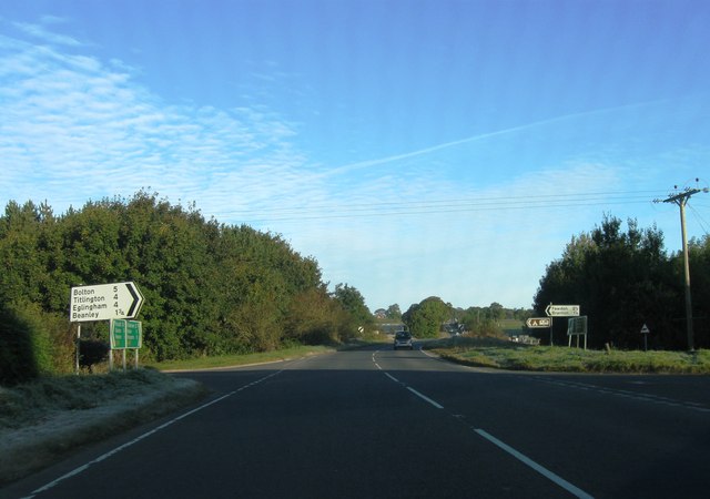 A697 northbound © Alex McGregor :: Geograph Britain and Ireland