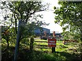 Footpath through Mill House Farm