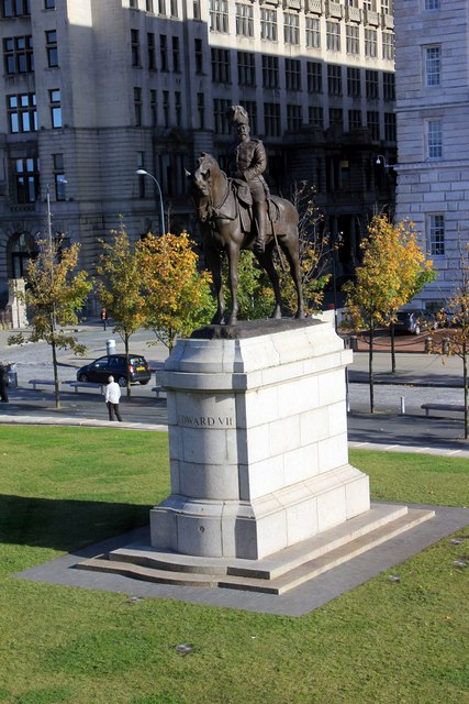 Statue to Edward VII, Liverpool