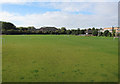 TL4659 : New football pitches by Hugh Venables