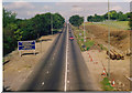 Widening work begins on the North Circular in 1991