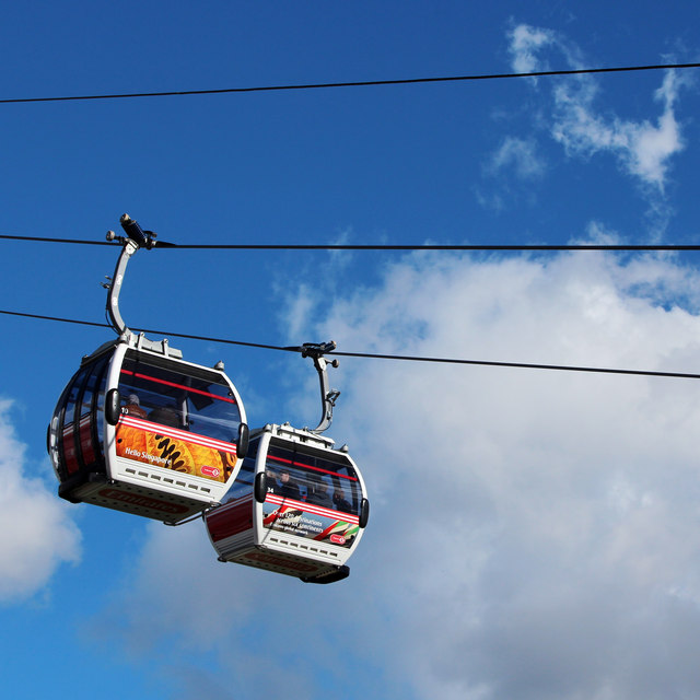 Emirates cable cars