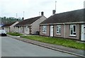 Bungalows on the west side of Gellideg, Llandovery