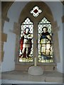 Alton St Pancras: stained glass window (c)