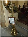 ST6805 : Holy Rood, Buckland Newton: lectern by Basher Eyre