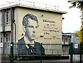 J3377 : Bearnageeha ("Barney") mural, Belfast by Albert Bridge