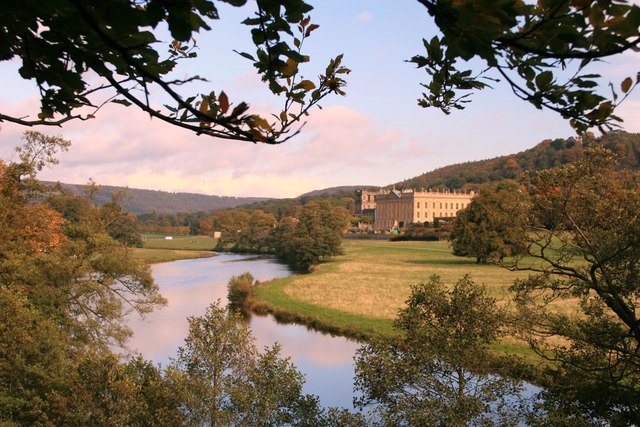 River Derwent and Chatsworth House