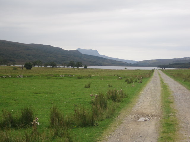 Path looking on to Loch Achall