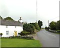 A cottage beside a bridge