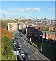 Greenheys Lane West from Loreto College