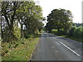 Road heading south towards Meldonpark Corner