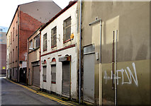 J3474 : Former "Chimes" restaurant, Belfast (2) by Albert Bridge